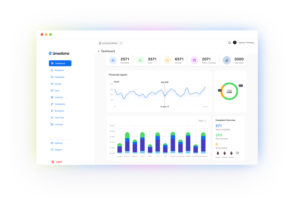 Stone Community Dashboard